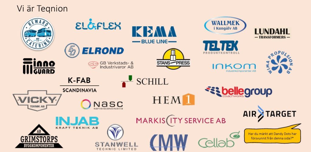 Empresas hijas de Teqnion